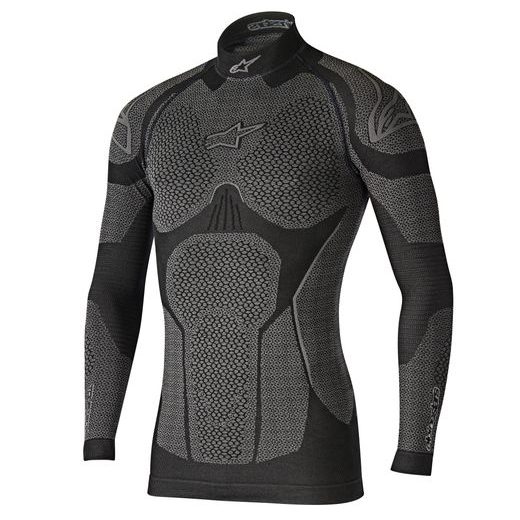 ALPINESTARS TERMOPRÁDLO S DLOUHÝM RUKÁVEM RIDE TECH WINTER (ŠEDÉ/ČERNÉ)