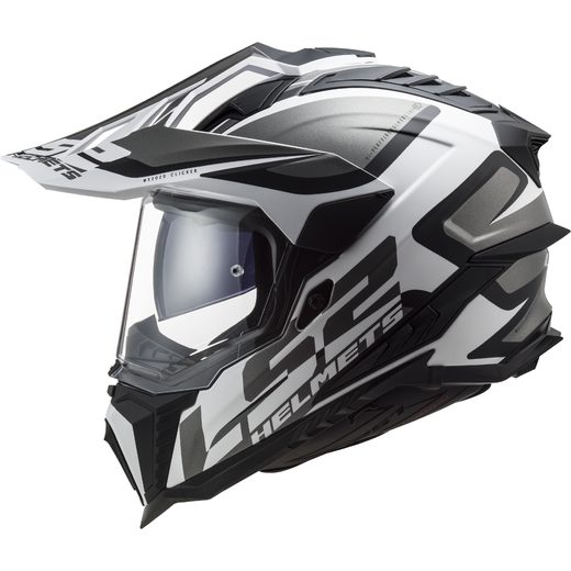 LS2 MX701 EXPLORER ALTER MATT BLACK WHITE-06