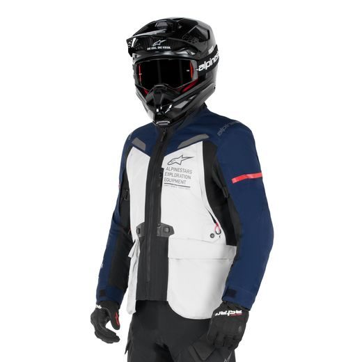 BUNDA ST-7 GORE-TEX, ALPINESTARS (SVĚTLE ŠEDÁ/MODRÁ/ČERNÁ) 2024