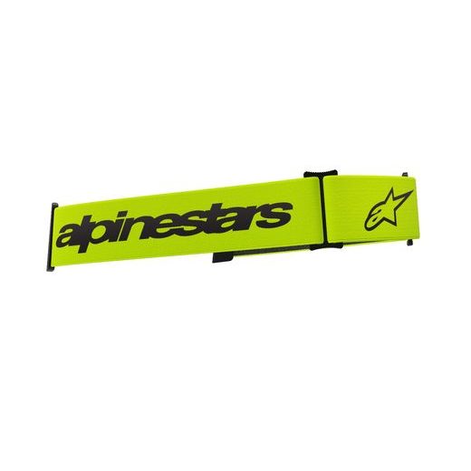 NÁHRADNÍ TEXTILNÍ POPRUH PRO BRÝLE SUPERTECH, ALPINESTARS (ŽLUTÁ FLUO/ČERNÁ)