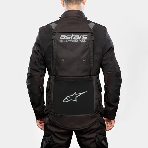 BUNDA HALO DRYSTAR, ALPINESTARS (ČERNÁ/ČERNÁ)