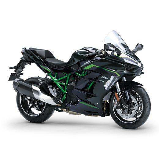 KAWASAKI NINJA H2 SX SE MY26 METALLIC CARBON GRAY / METALLIC DIABLO BLACK