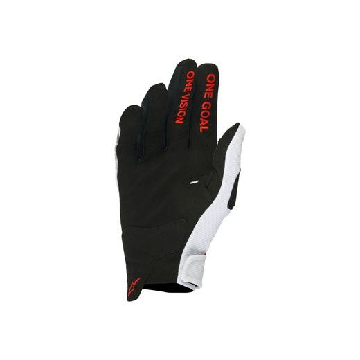 RUKAVICE RADAR HONDA KOLEKCE, ALPINESTARS (BÍLÁ/ČERNÁ/ČERVENÁ) 2026