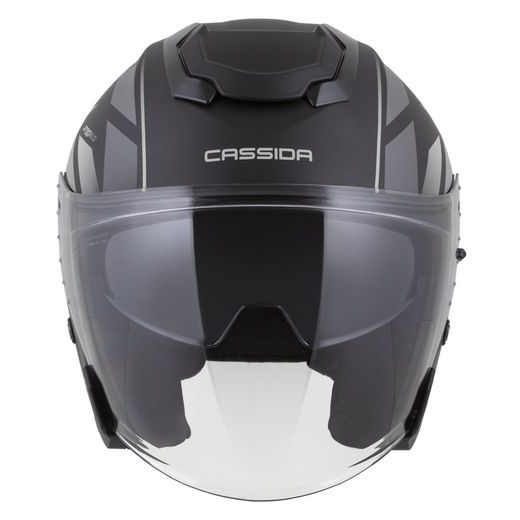 PŘILBA JET TECH 2.0 ROTO, CASSIDA (ČERNÁ MATNÁ/ŠEDÁ/BÍLÁ) 2026