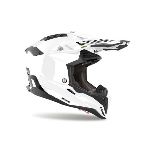 PŘILBA AVIATOR 3.0 COLOR, AIROH (LESKLÁ BÍLÁ)