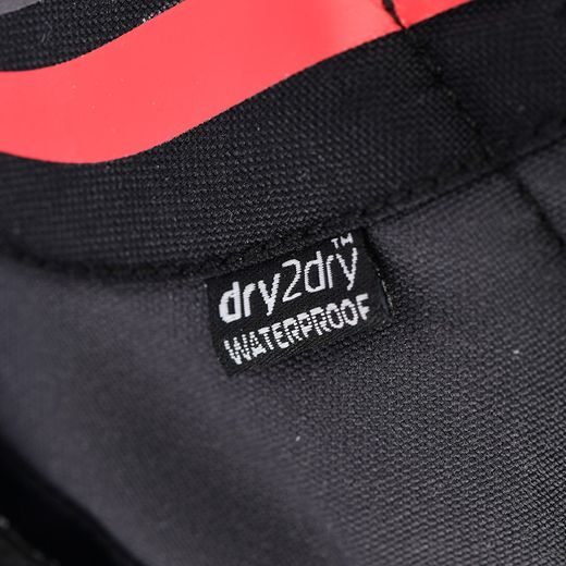 RUKAVICE MONTREAL 4.0 DRY2DRY™, OXFORD (ČERNÉ/ŠEDÉ/ČERVENÉ)