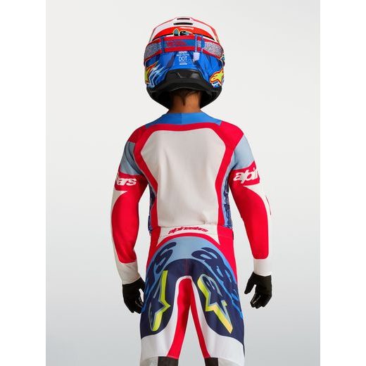 DRES SUPERTECH DYNA YOUTH, ALPINESTARS, DĚTSKÉ (ČERVENÁ/BÍLÁ/MODRÁ/ZELENÁ/ČERNÁ) 2027