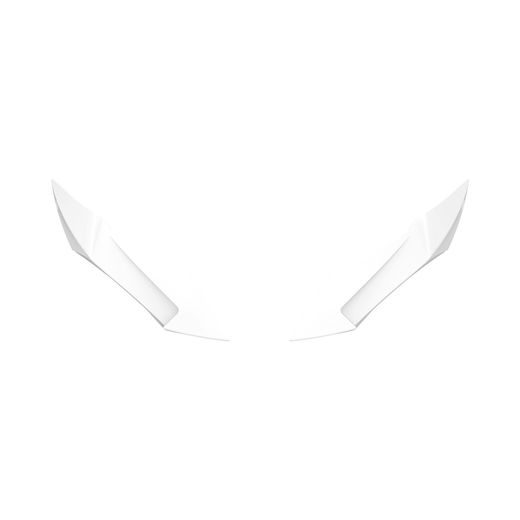 ZADNÍ SPOILER PRO PŘILBU AVIATOR 3, AIROH (BÍLÁ MATNÁ)