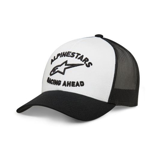 KŠILTOVKA TRIPLE TRUCKER, ALPINESTARS (BÍLÁ/ČERNÁ/BÍLÁ)