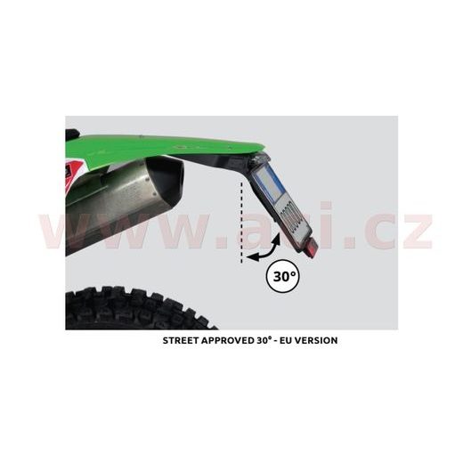 LED SVĚTLO ZADNÍ UNI VČETNĚ DRŽÁKU RZ (30°), RTECH (ČERNÉ)