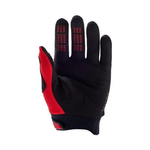FOX DĚTSKÉ RUKAVICE YOUTH DIRTPAW GLOVES FLUO RED BLACK