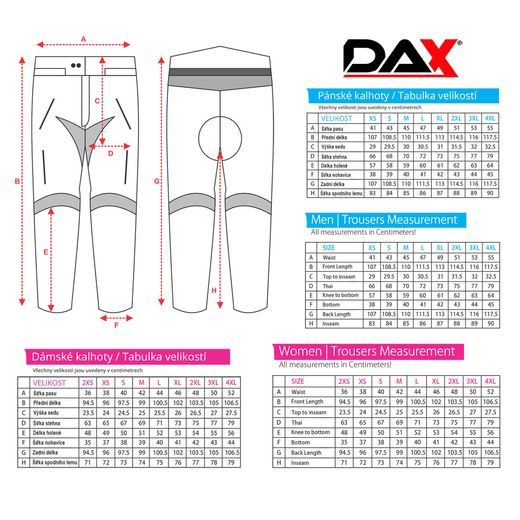 DAX ENDURO KALHOTY, MAXDURA/DUBLAN, S CHRÁNIČI