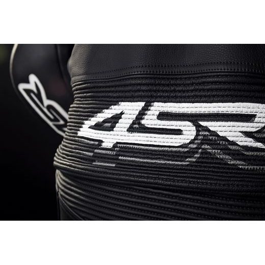 4SR DVOUDÍLNÁ KOŽENÁ MOTO KOMBINÉZA RR EVO III GREY STORM