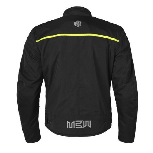 MBW PÁNSKÁ TEXTILNÍ MOTO BUNDA JEREMY ČERNÁ