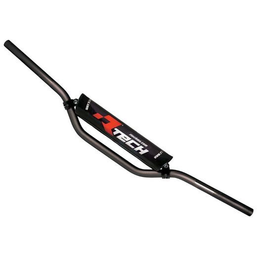 ŘÍDÍTKA (PIT B.) O PRŮMĚRU 22 MM S HRAZDOU A CHRÁNIČEM, RTECH (ČERNÉ)