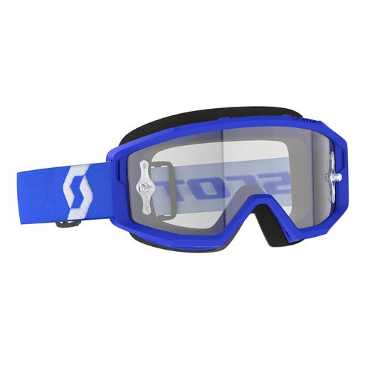 SCOTT MOTOKROSOVÉ BRÝLE PRIMAL CLEAR BLUE WHITE CLEAR WORKS
