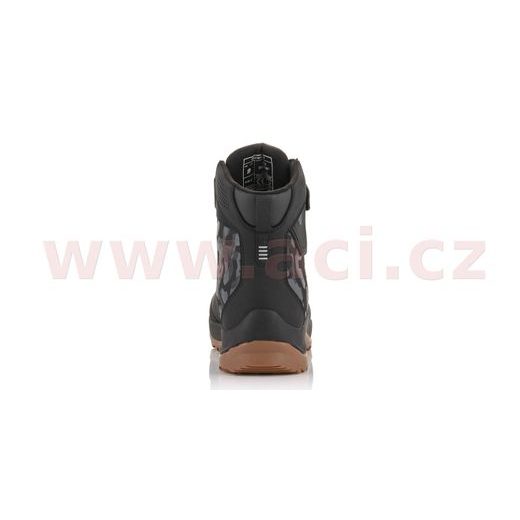 ALPINESTARS BOTY CR-6 DRYSTAR (ČERNÁ/ŠEDÁ MASKÁČOVÁ)