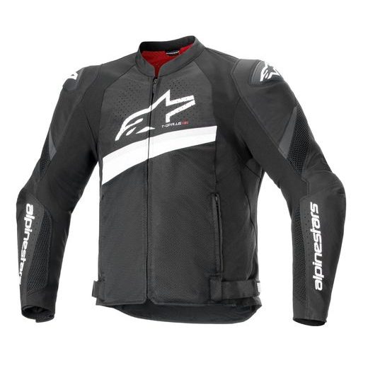 BUNDA T-GP PLUS R 4 AIRFLOW, ALPINESTARS (ČERNÁ/BÍLÁ) 2024