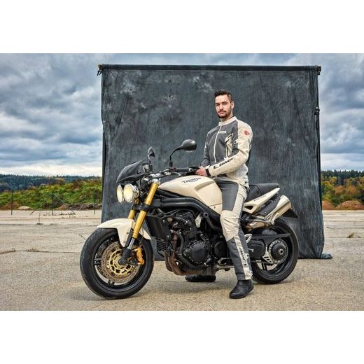 MBW DÁMSKÁ TEXTILNÍ LETNÍ MOTO BUNDA SUMMER BÉŽOVÁ