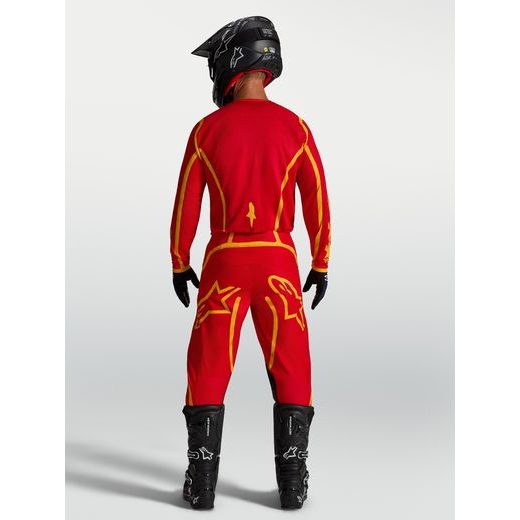 DRES FLUID APEX V2, ALPINESTARS (ČERVENÁ/ZLATÁ) 2027
