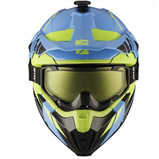 ENDURO MX HELMA CKX HELM TIRAN ORI DL AVALANCHE GR/BL