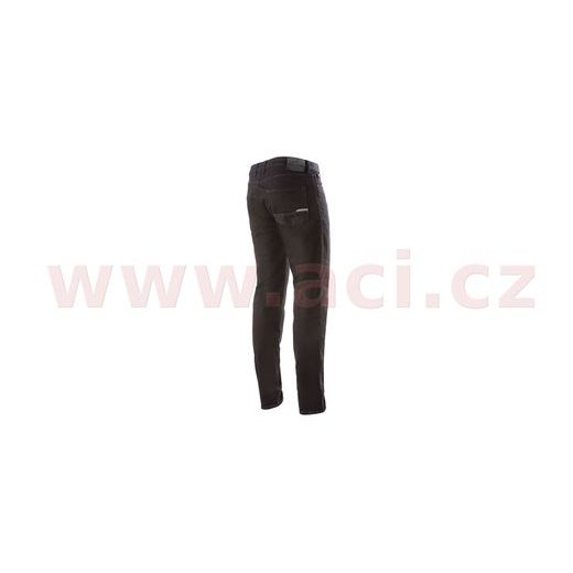 PRODLOUŽENÉ KALHOTY COPPER 2 DENIM, ALPINESTARS (ČERNÁ)