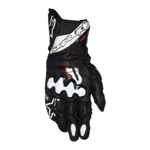 RUKAVICE GP PLUS R V3, ALPINESTARS (ČERNÁ/BÍLÁ) 2025