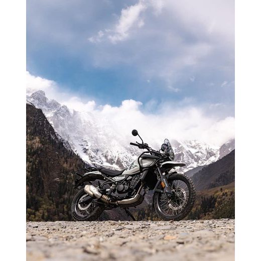 ROYAL ENFIELD HIMALAYAN 450 KAMET WHITE (BEZDUŠOVÉ RÁFKY)