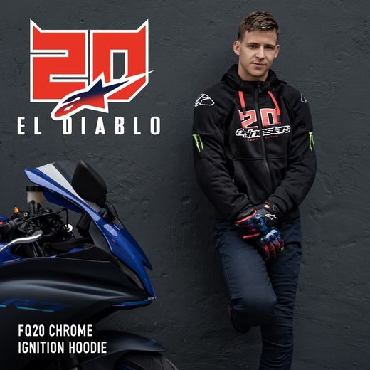 BUNDA CHROME IGNITION MONSTER FQ20 KOLEKCE, ALPINESTARS (ČERNÁ/ČERVENÁ/BÍLÁ/ZELENÁ) 2024