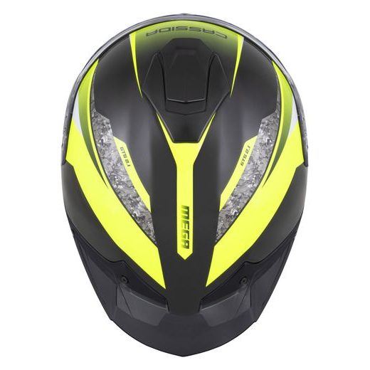 PŘILBA INTEGRAL GTS 2.1 MEGA, CASSIDA (ČERNÁ/ŽLUTÁ FLUO/BÍLÁ) PLEXI S PŘÍPRAVOU PRO PINLOCK 2026
