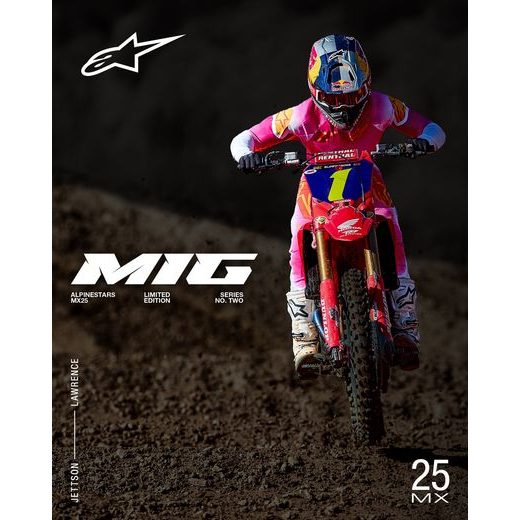 KALHOTY SUPERTECH LIMITOVANÁ EDICE MIG, ALPINESTARS (RŮŽOVÁ FLUO/BÍLÁ/ORANŽOVÁ) 2025