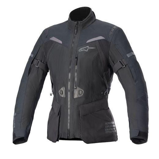 BUNDA STELLA ST-7 GORE-TEX, ALPINESTARS, DÁMSKÁ (ČERNÁ/TMAVĚ ŠEDÁ) 2024