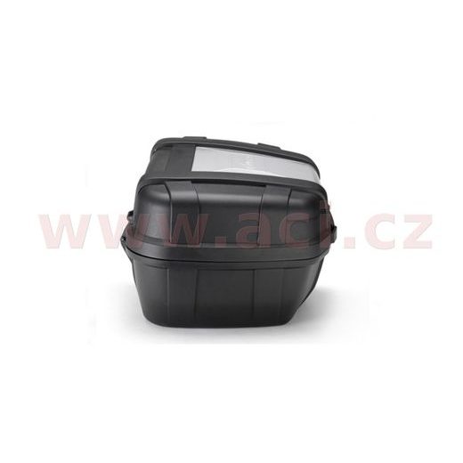 MONOKEY TOPCASE GARDA - 52L, KAPPA (ČERNÝ/STŘÍBRNÝ, KOMPOZIT)