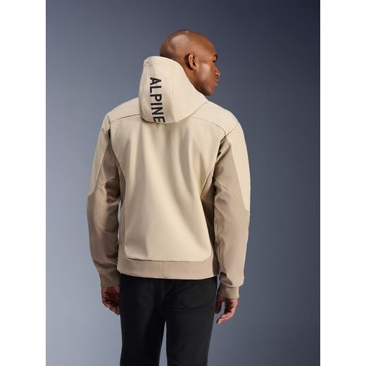 BUNDA RADIUM TECH HOODIE, ALPINESTARS (PÍSKOVÁ/HNĚDÁ) 2026