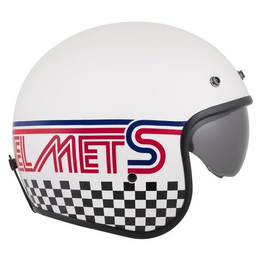 PŘILBA OXYGEN 2.0 RONDO, CASSIDA (BÍLÁ PERLEŤ/ČERVENÁ/MODRÁ/ČERNÁ) 2025