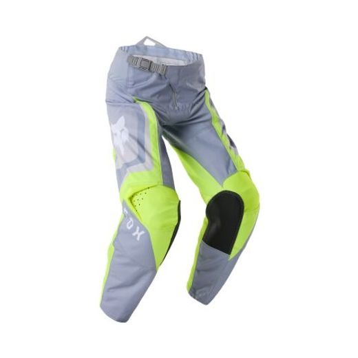 FOX DĚTSKÉ KALHOTY 180 FRAME ŠEDÁ/FLUO ŽLUTÁ