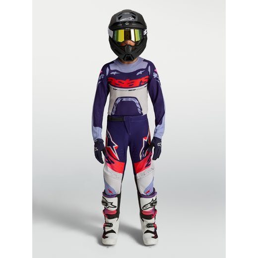 DRES SUPERTECH DYNA YOUTH, ALPINESTARS, DĚTSKÉ (SVĚTLE FIALOVÁ/MODRÁ/RŮŽOVÁ/BÍLÁ) 2027