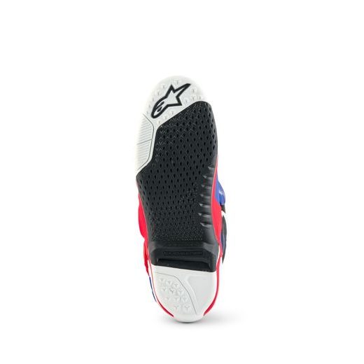 BOTY TECH 10 LIMITOVANÁ EDICE FORTITUDE, ALPINESTARS (BÍLÁ/MODRÁ/ČERVENÁ) 2025