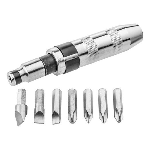 RÁZOVÝ ŠROUBOVÁK (+ SADA 7 BITŮ)