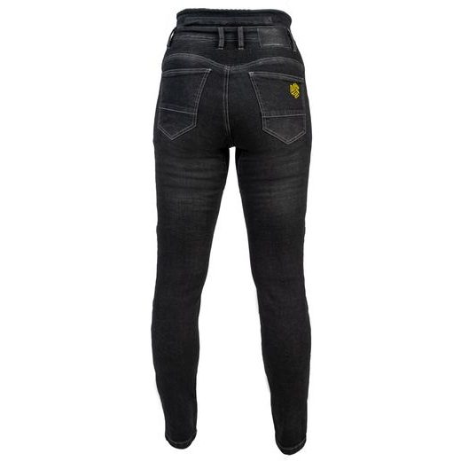 MBW DÁMSKÉ MOTO JEANSY BELINDA BLACK