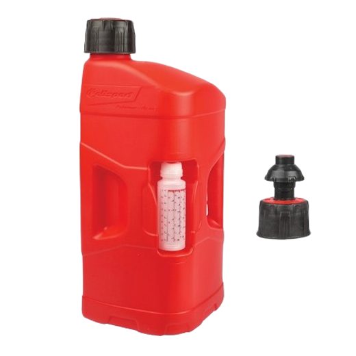 KANYSTR POLISPORT PROOCTANE 8460000002 PRŮHLEDNĚ ČERVENÁ