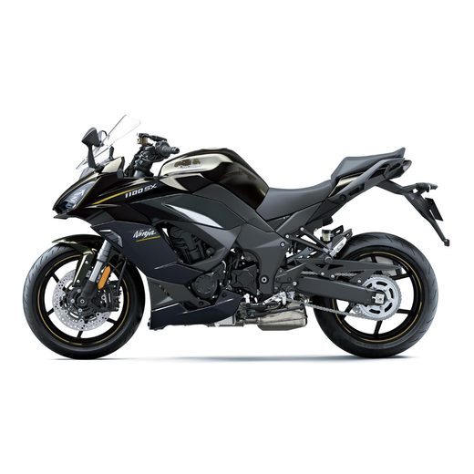 KAWASAKI NINJA 1100SX MY26 METALLIC BRILLIANT GOLDEN BLACK / METALLIC CARBON GRAY