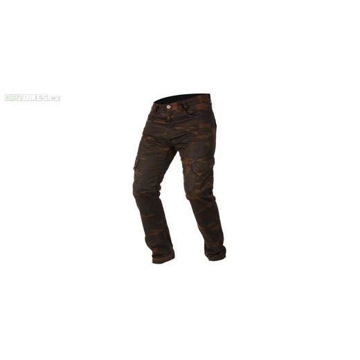 PÁNSKÉ MOTO JEANSY AYRTON CAMINO (HNĚDÉ CAMO/SEPRANÉ)