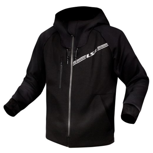 LS PÁNSKÁ MOTO MIKINA THROTTLE MAN ČERNÁ