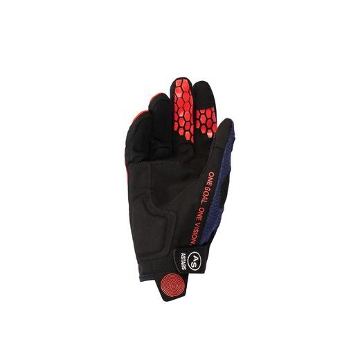 RUKAVICE PRO-DURA, ALPINESTARS (MODRÁ/ORANŽOVÁ/BÍLÁ) 2025