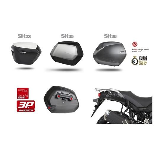 SHAD MONTÁŽNÍ SADA 3P KAWASAKI VERSYS 650 15-