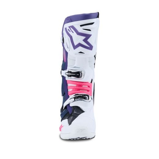 BOTY TECH 10, ALPINESTARS (BÍLÁ/FIALOVÁ/MODRÁ/RŮŽOVÁ FLUO) 2026