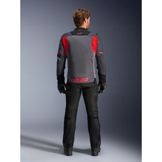 BUNDA ST-2 AIR, ALPINESTARS (ŠEDÁ/TMAVĚ ŠEDÁ/ČERVENÁ) 2025