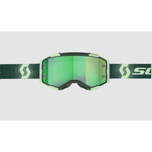 SCOTT MOTOKROSOVÉ BRÝLE GOGGLE FURY TMAVĚ ZELENÁ MINTOVĚ ZELENÁ