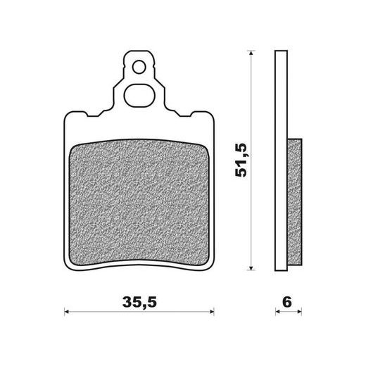 BRZDOVÉ DESTIČKY (SMĚS ROAD TOURING ORGANIC) NEWFREN (2 KS V BALENÍ)